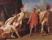 Jean Auguste Dominique Ingres Achilles Receives the Envoys of Agamemnon (mk04) oil